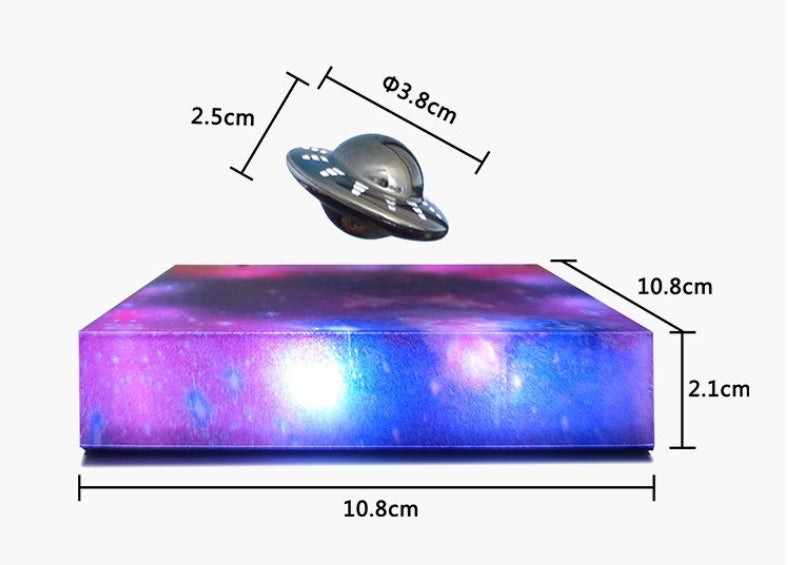 Levitating UFO Galaxy Lamp for Home Decor