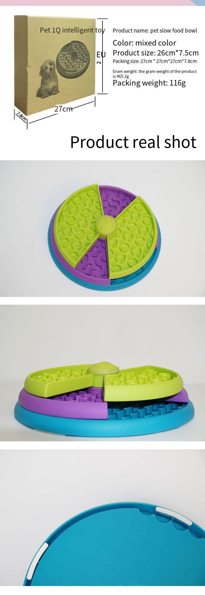 Anti-Choking Slow Feeder Pet Bowl