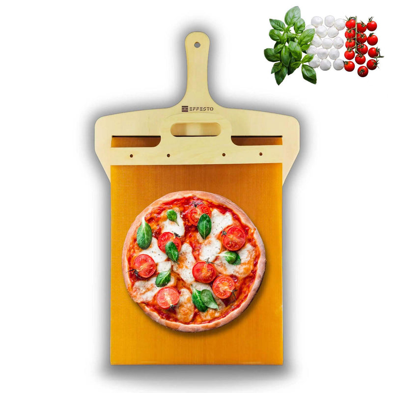 Non-Stick Pizza Transfer Shovel with Cutting Board