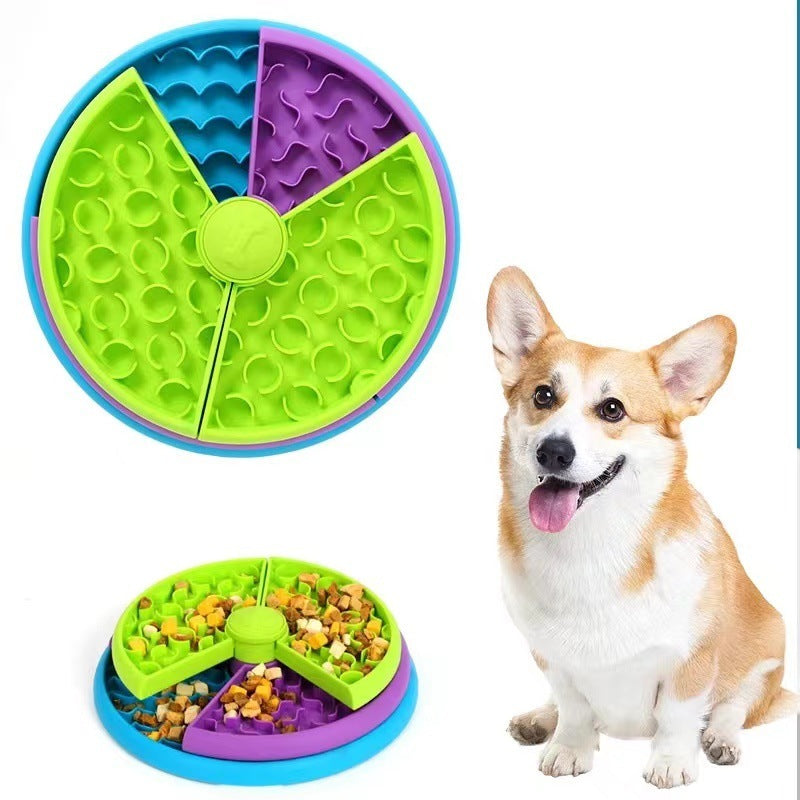 Anti-Choking Slow Feeder Pet Bowl