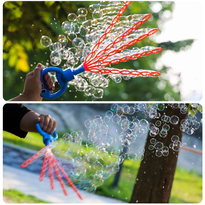 Outdoor Holding Bubble Machine Toys For Children