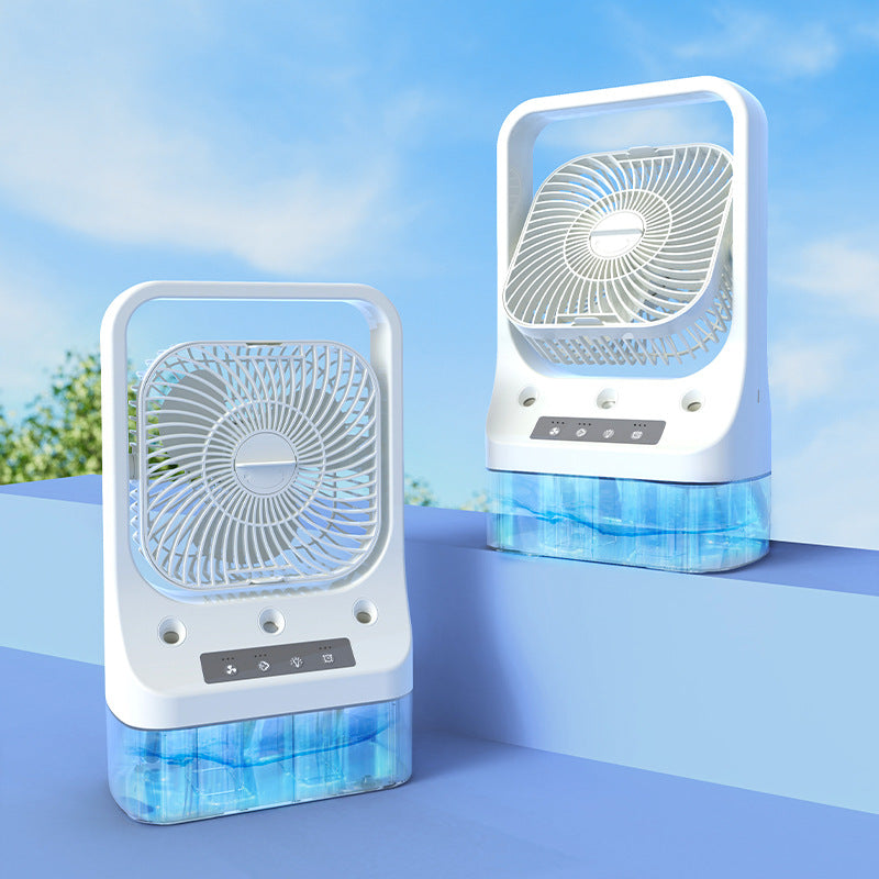 USB Rechargeable Cooling Fan with Adjustable Head