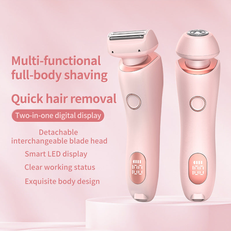 2-in-1 USB Rechargeable Hair Removal Epilator