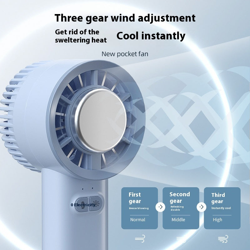 TurboCool Mini Handheld Fan